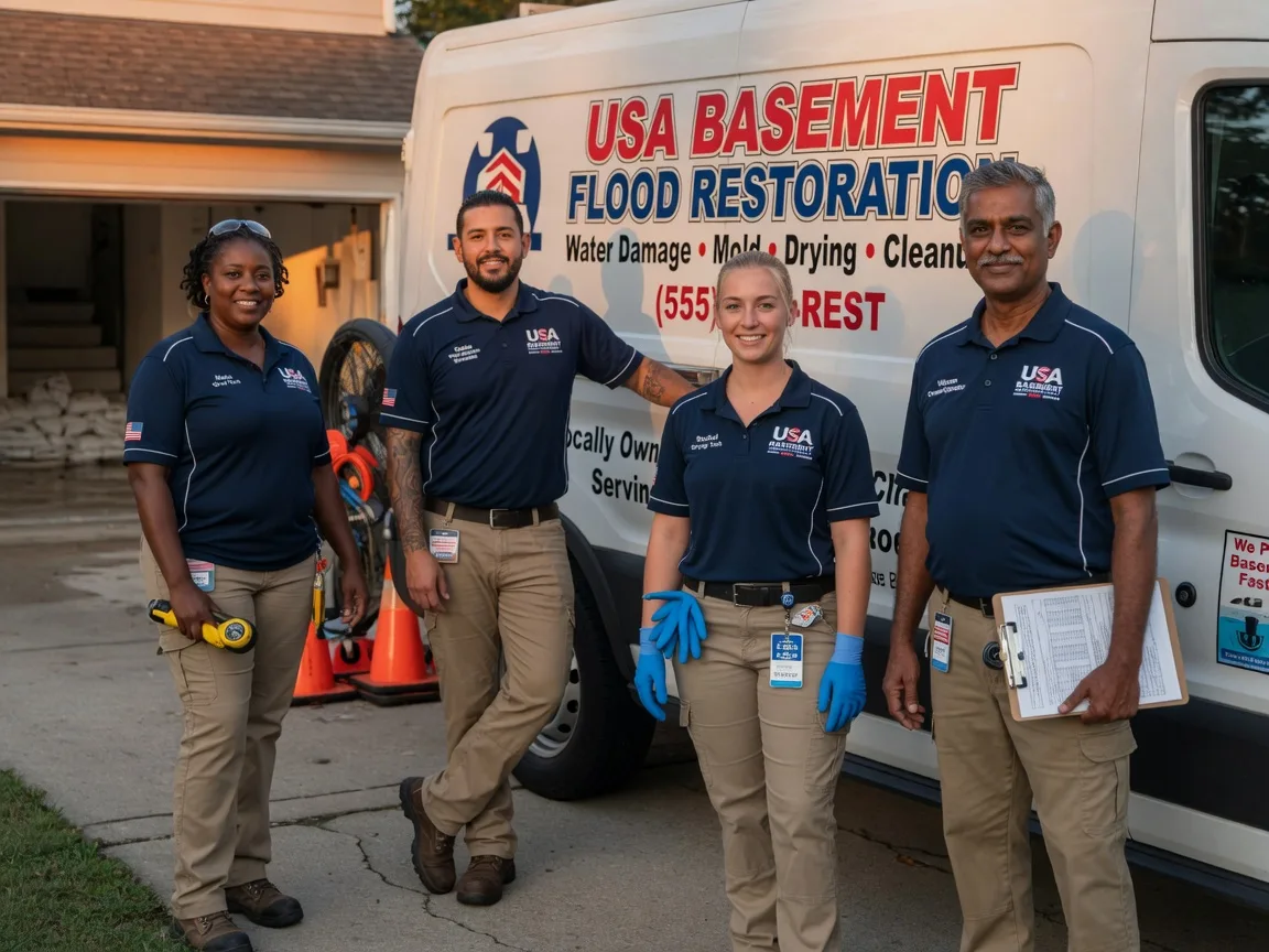 Basement Flood Cleanup company in Erwinville, LA