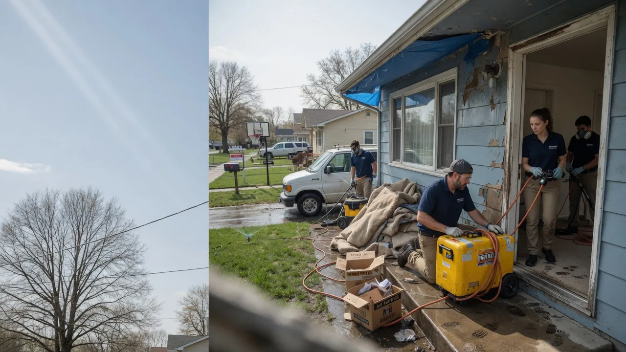 Basement Flood Cleanup in Erwinville, LA near me